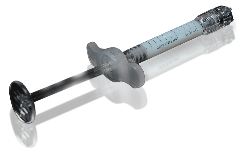 Official GOURI syringe photograph